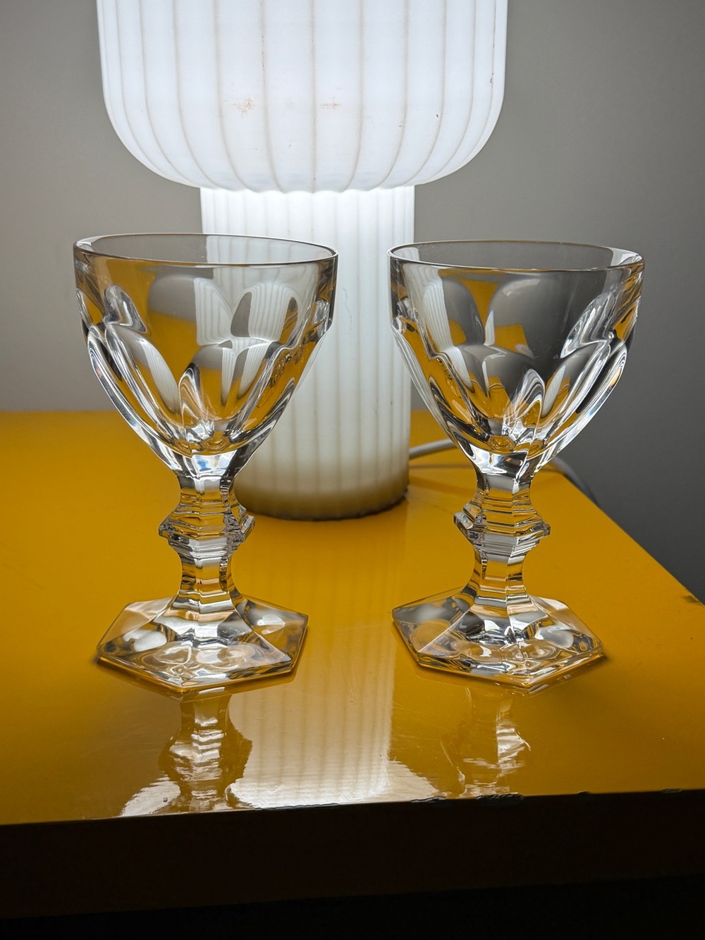 Bolero’s & Boch Bernadette Crystal Wine Glasses